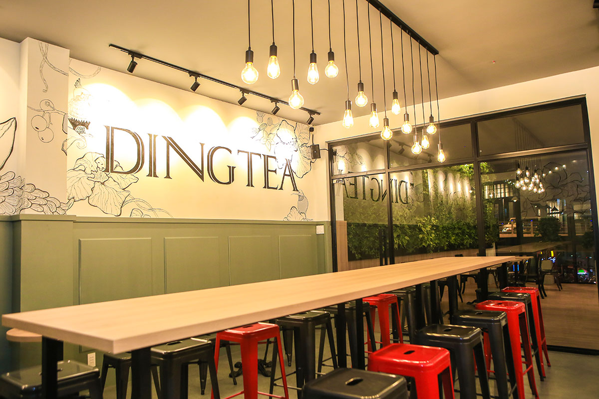 Ding Tea - Quán trà sữa rộng hơn 500 mét vuông sắp khai trương hoành tráng tại TP.HCM