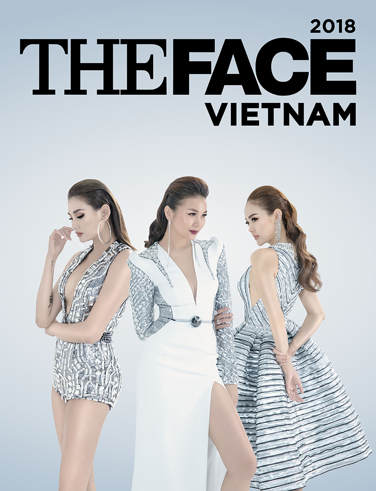 Hé lộ poster chính thức Thanh Hằng, Hoàng Yến, Minh Hằng trong The Face Việt Nam 2018