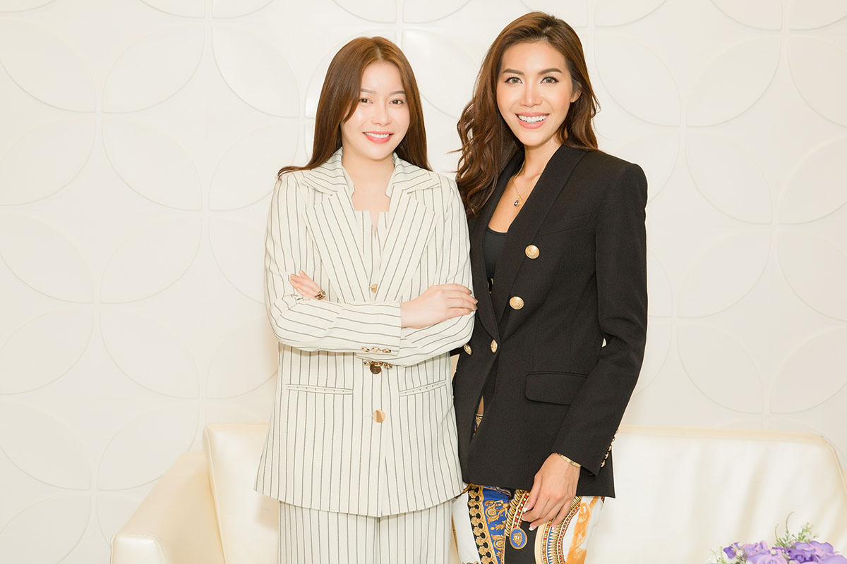 Minh Tú có buổi làm việc đầu tiên với HH Hải Dương trước thềm 'Hoa hậu Siêu quốc gia 2018'