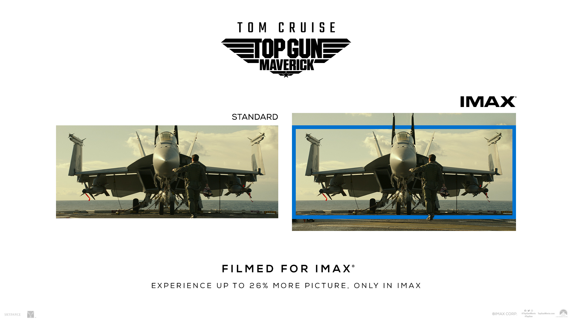 Màn hình IMAX mang lại khung hình rộng hơn đến 26%